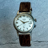 Vintage Vulcain Cricket Calendar Watch Ref. S1522A Swiss Made S.S. Wristwatch