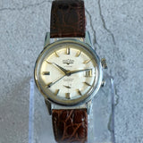 Vintage Vulcain Cricket Calendar Watch Ref. S1522A Swiss Made S.S. Wristwatch