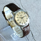 Vintage Vulcain Cricket Calendar Watch Ref. S1522A Swiss Made S.S. Wristwatch