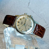 Vintage Vulcain Cricket Calendar Watch Ref. S1522A Swiss Made S.S. Wristwatch