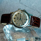 Vintage Vulcain Cricket Calendar Watch Ref. S1522A Swiss Made S.S. Wristwatch