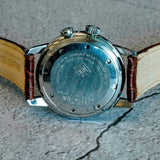 Vintage Vulcain Cricket Calendar Watch Ref. S1522A Swiss Made S.S. Wristwatch