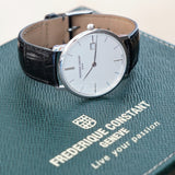 FREDERIQUE CONSTANT Slimline Watch FC-220S5S6 Date Wristwatch ALL Original Double Box!