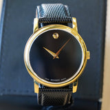 MOVADO Museum Watch MO.01.1.34.6002 39mm Wristwatch ALL Orginal in BOX!