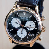 MOVADO Chronograph Watch Heritage Series Calendoplan Wristwatch MO.03.1.34.6292 - Box!