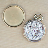 1949 WALTHAM Vanguard Railroad Pocket Watch 23 Jewels Model 1908 Adjusted 16s