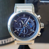 CITIZEN Proximity Eco-Drive Watch BZ1000-54E Bluetooth Wristwatch ALL S.S. - ALL Original Boxes & Papers!