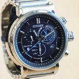 CITIZEN Proximity Eco-Drive Watch BZ1000-54E Bluetooth Wristwatch ALL S.S. - ALL Original Boxes & Papers!