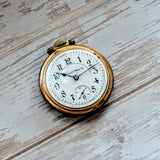 1905 Washington Pocket Watch 18s Private Label Bunn Special 24J Railroad ADJ.
