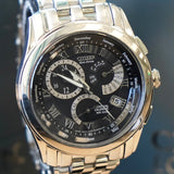 CITIZEN Eco-Drive Chandler Watch BL8004-53E Perpetual Calendar Wristwatch ALL S.S. - Boxes!