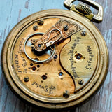 1905 Washington Pocket Watch 18s Private Label Bunn Special 24J Railroad ADJ.