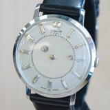 1960s AUREOLE Mystery Dial Watch 17 Jewels Diamond Dial Wristwatch Swiss Made