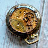 1905 Washington Pocket Watch 18s Private Label Bunn Special 24J Railroad ADJ.