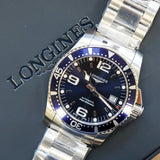 LONGINES HYDROCONQUEST Watch L3.742.4 41mm Automatic Diver Wristwatch ALL S.S.