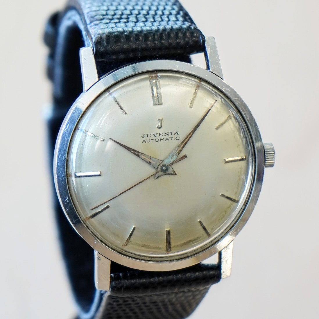1950's JUVENIA Automatic Watch Waterproof Swiss Made Vintage