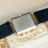 1948 HAMILTON Barton Watch 14K Gold 19 Jewels Cal. 982 U.S.A. Wristwatch