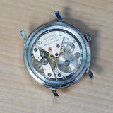 1960s Benrus COMPETITION Watch 17 Jewels Wristwatch Model 11E4B8 Display Back