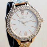 2014 CARAVELLE New York Ladies Watch 44L125 Quartz Wristwatch ALL Rose-Gold S.S.