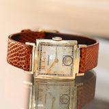 1941 HAMILTON Ross Watch 19 Jewels Cal. 982 U.S.A. Wristwatch 14K G.F.