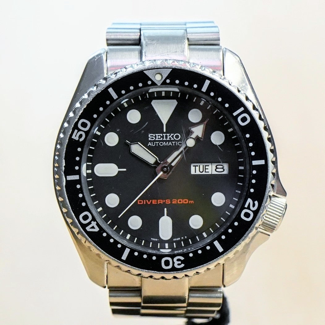 Stainless Steel Seiko Sx007 2017 SEIKO Automatic Scuba Diver's