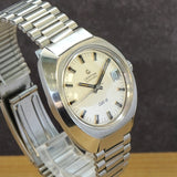 Vintage Certina DS-2 Automatic Watch  5801 300 Date 38mm 27 Jewels "Turtle" Case