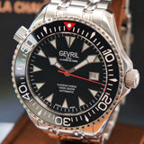 GEVRIL Hudson Yards Automatic Diver Watch Model 48800 325/500 Display Back - B&P