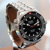 GEVRIL Hudson Yards Automatic Diver Watch Model 48800 325/500 Display Back - B&P