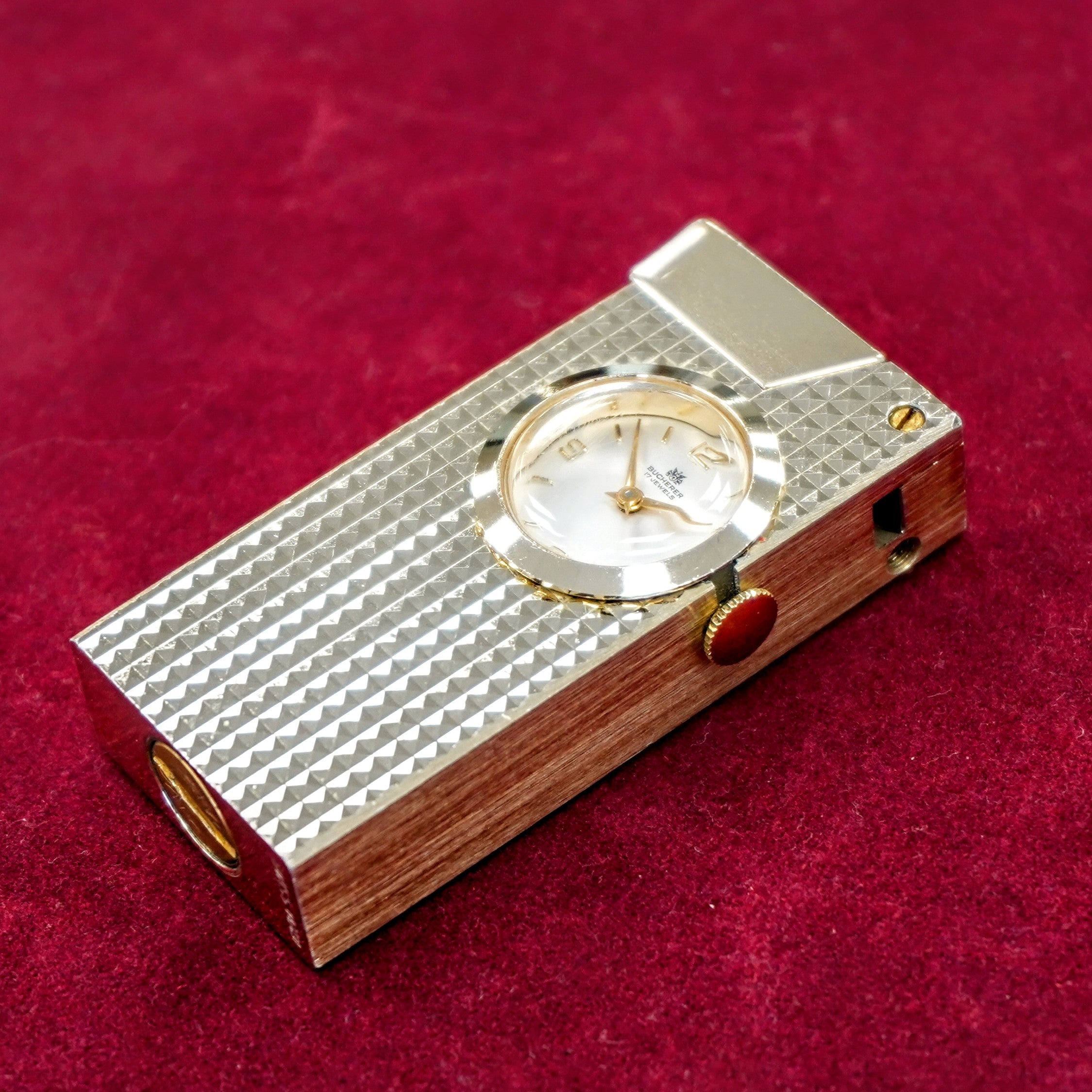 Vintage BUCHERER Lighter Swiss Made Mechanical Watch 17 Jewels