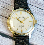 1965 Lord Elgin 23 Jewels 14K Gold Kearney & Trecker Dial 35mm Award Wristwatch