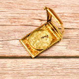 1930 Omega Tank Case Watch 17 Jewels Swiss Made Wristwatch 14K Yellow Gold