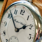 1910 ROCKFORD Watch Co. Pocket Watch 18s Grade 935 Lever Set 17 Jewels - Openface Display Back