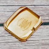 1951 Longines Dress Watch 14K Yellow Gold Fancy Lugs Swiss Made Wristwatch