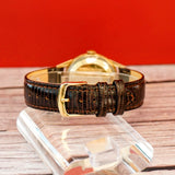 Vintage Girard Perregaux Gyromatic 14K Gold Watch 34mm Fancy Lugs Swiss Made