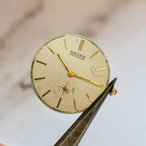 1953 Gruen Precision Watch Style 855 17 Jewels 14K Gold Wristwatch 32mm Swiss