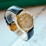 1942 Vacheron & Constantin Patrimony Watch Fancy Engraved Bezel 18K 35mm Cal. V454