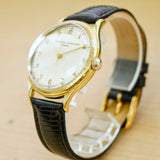 1942 Vacheron & Constantin Patrimony Watch Fancy Engraved Bezel 18K 35mm Cal. V454