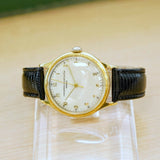 1942 Vacheron & Constantin Patrimony Watch Fancy Engraved Bezel 18K 35mm Cal. V454