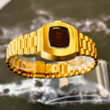 2020 Hamilton PSR LE Watch H52424130 Digital Quartz 41mm Gold S.S. 2-Box & Papers
