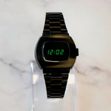 Hamilton PSR Matrix Watch H52434130 Green Led Display LE 41mm S.S. Black PVD - ALL Original 2-Box