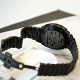 Hamilton PSR Matrix Watch H52434130 Green Led Display LE 41mm S.S. Black PVD - ALL Original 2-Box