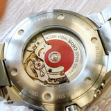 Oris Aquis Date Relief Automatic Divers Watch 41.5mm ALL S.S.  - 01 733 7766 4158 - Cherry Red Dial - Box & Papers