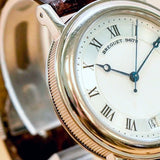 Breguet Marine Ref. 3400 18K White Gold Automatic Watch Date 35.5mm - 18K White Gold Original Clasp
