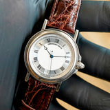 Breguet Marine Ref. 3400 18K White Gold Automatic Watch Date 35.5mm - 18K White Gold Original Clasp