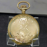 1911 Elgin Pocket Watch 6s Hunter Case GF Grade 295 15 Jewels Roman Numerals USA