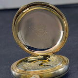 1911 Elgin Pocket Watch 6s Hunter Case GF Grade 295 15 Jewels Roman Numerals USA