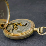 1911 Elgin Pocket Watch 6s Hunter Case GF Grade 295 15 Jewels Roman Numerals USA