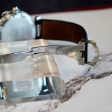 Vintage Cartier Pasha Automatic Watch 1030 1 35mm Original Bracelet