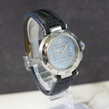 Vintage Cartier Pasha Automatic Watch 1030 1 35mm Original Bracelet