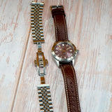Orient Mako 40 Automatic Watch RA-AC0Q07V30B Purple Dial Date Diver Wristwatch 200m Water Resistant
