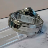 Breitling Superocean Automatic Watch A17376 Chronometer Turquoise Dial 44mm ALL S.S.